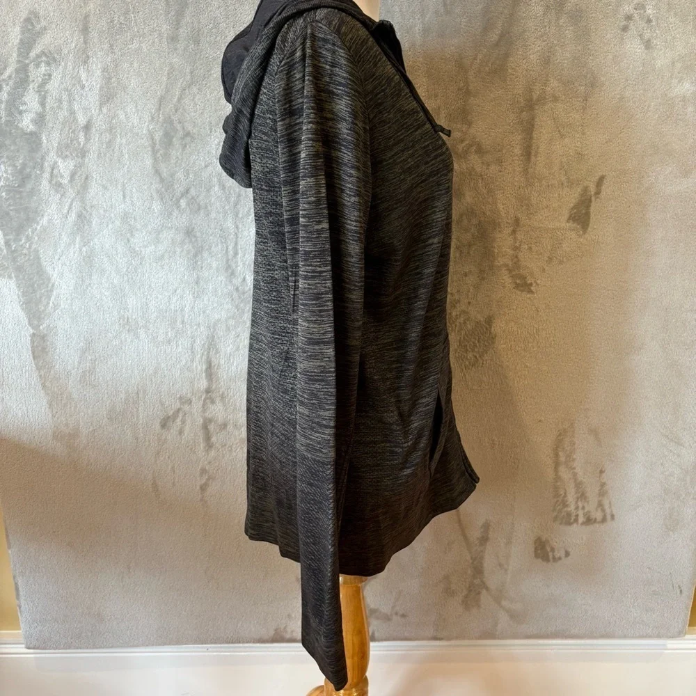 Nike Dri-FIT Dark Gray Hoodie Jacket Wmn’s Sz L